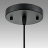 Подвесной светильник LUMION ELENIKA 8057/1А SUSPENTIONI LN24 E27 1*60W 220V черный/смоки металл/стекло 8057/1A